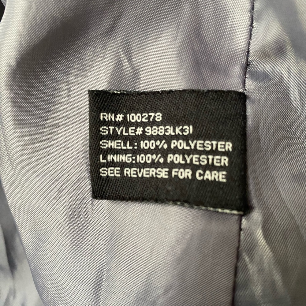 Chic Gray Button-Up Pea Coat - image 8